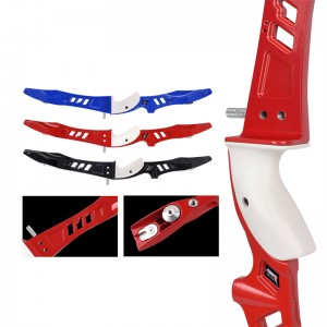 Nika łucznictwo 220095 25 cali Ilf RH Reurve Bow Riser do strzelania do łucznictwana zewnątrz