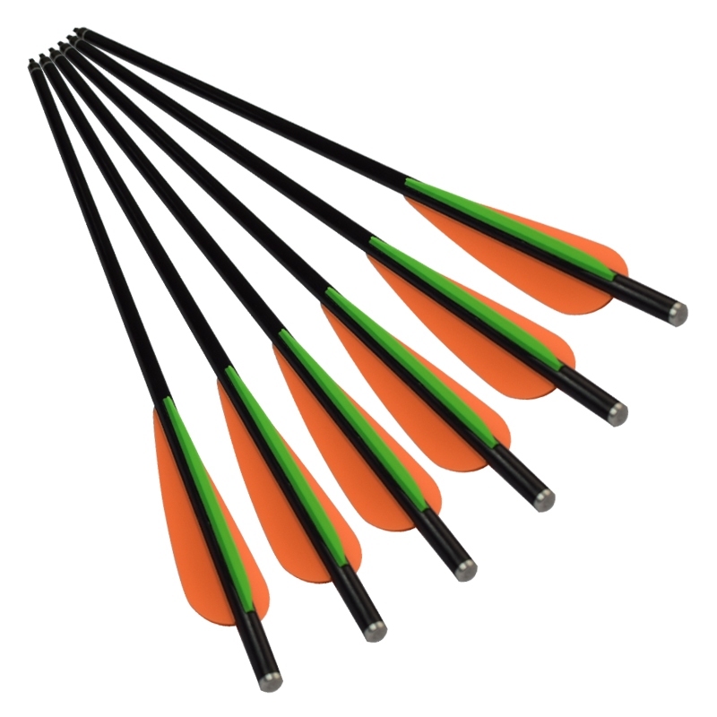 Elong Outdoor 117006 14 cali OD8mm Kostka z włókna szklanego Łucznictwo Polowanie za pomocą śrub kuszy