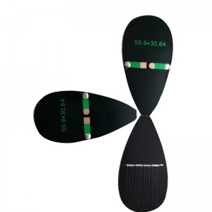 Dostosowany w kształcie kropli mały rozmiarnieregularny kształt panelu słonecznego Przenośne Off-Grid Mini Home Solar Power Panele do domu