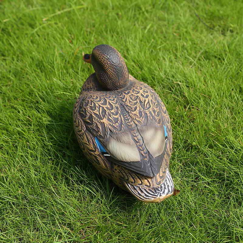 Realistyczne Plastikowe Mallard Duck Decoy Hen Do Polowania Shooting Fishing Home Ogrody Dekoracji