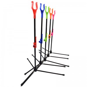 Nika Archery 46st01 250GRAM Przenośny regulowany stojakna łucznice do łucznictwa łuk strzelanie