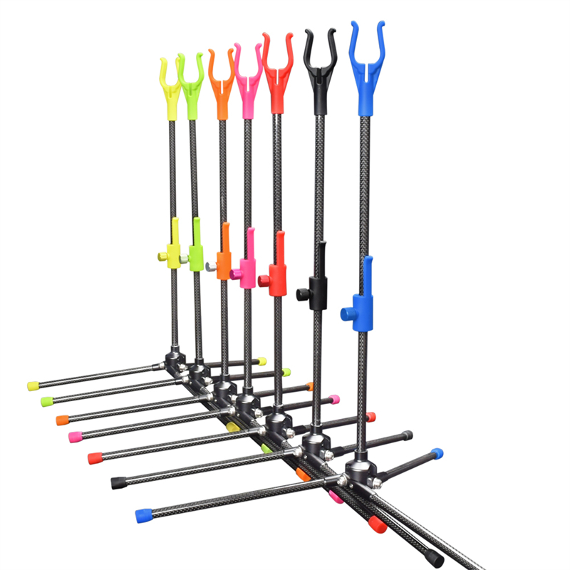 Nika Archery 46st06 3K Carbon Recurve Bow Stand do obrotu Uchwyt łuku