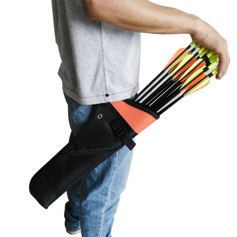 Nika Archery 43Q008 488G Nylon Strzałka Quiver Wysokiej jakości łucznictwo Fotografowanie Wodoodporne Trwałe Torby strzałkowe