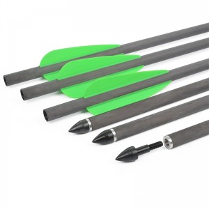 Elong Outdoor 113003-02 Airgun 26.37 cal Bolt Plastikowy Vane Łucznictwo Łucznictwo Strzałka Strzałka