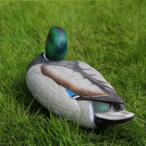 Plastikowa Duck Decoy Mallard Samica Duck Drake Pływający Keel Deadly Hunting Lure