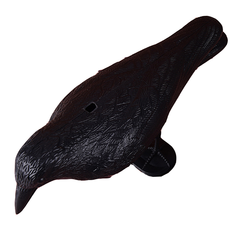 Guguluza Stand Full Body Flocking Crow Decoy Polowanie Plastikowe Black Cron Degails Hallows \\