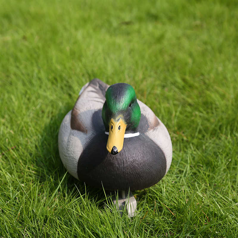 Plastikowa Duck Decoy Mallard Samica Duck Drake Pływający Keel Deadly Hunting Lure