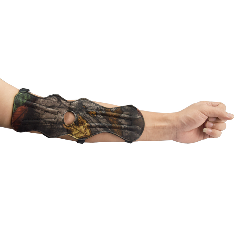 Elong Outdoor 44AG02 12inch Arm Guard Nylon Tkaniny Regulowane Łucznictwo Docelowe Ochrona ramienia Fotografowania