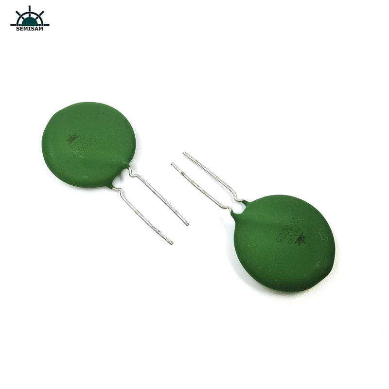 Oryginalny producent zielony silikonowy ochronny ochronny 2R5D25 5D5 5D7 10D5 10OHM Resistor Power Termistor NTC
