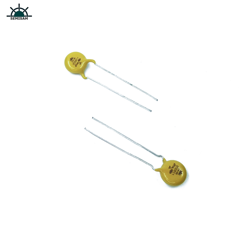 Oryginalny Producent Long Lead, Yellow Silicon MOV 7D511 510 V 7mm Resistor MOV VARISTOR