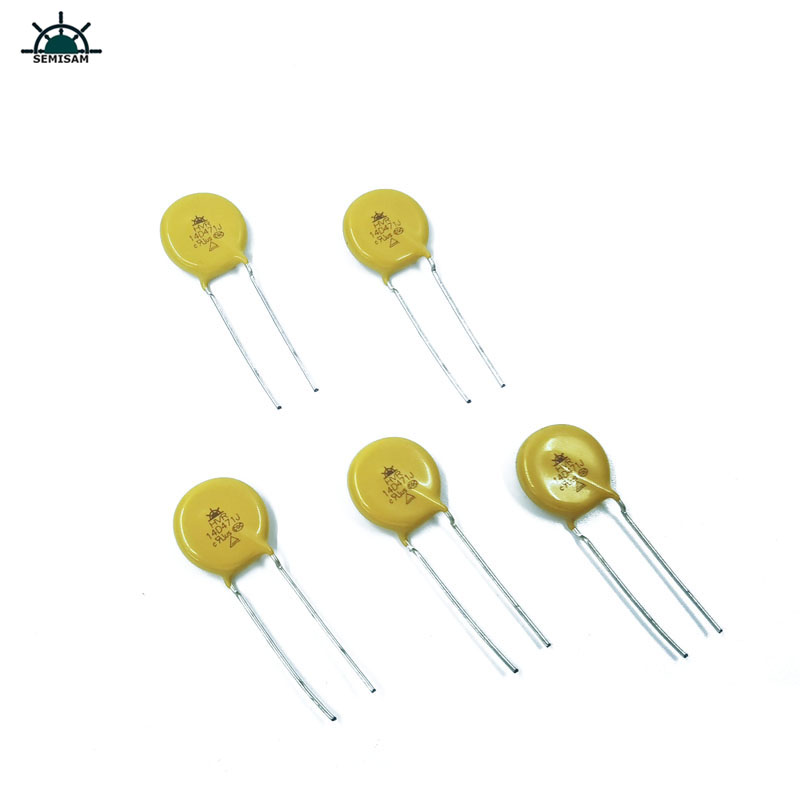 Chiny fabryka, prosty kształt Lead High Surge MOV Resistor14mm 14d471 470V Varistor Zov Mov