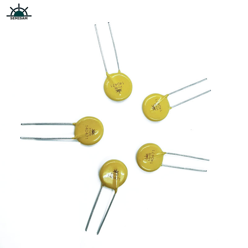 Chiny Elektronika Komponenty, Yellow MOP 14MM 14D471 470V Varistor Zov Varistor