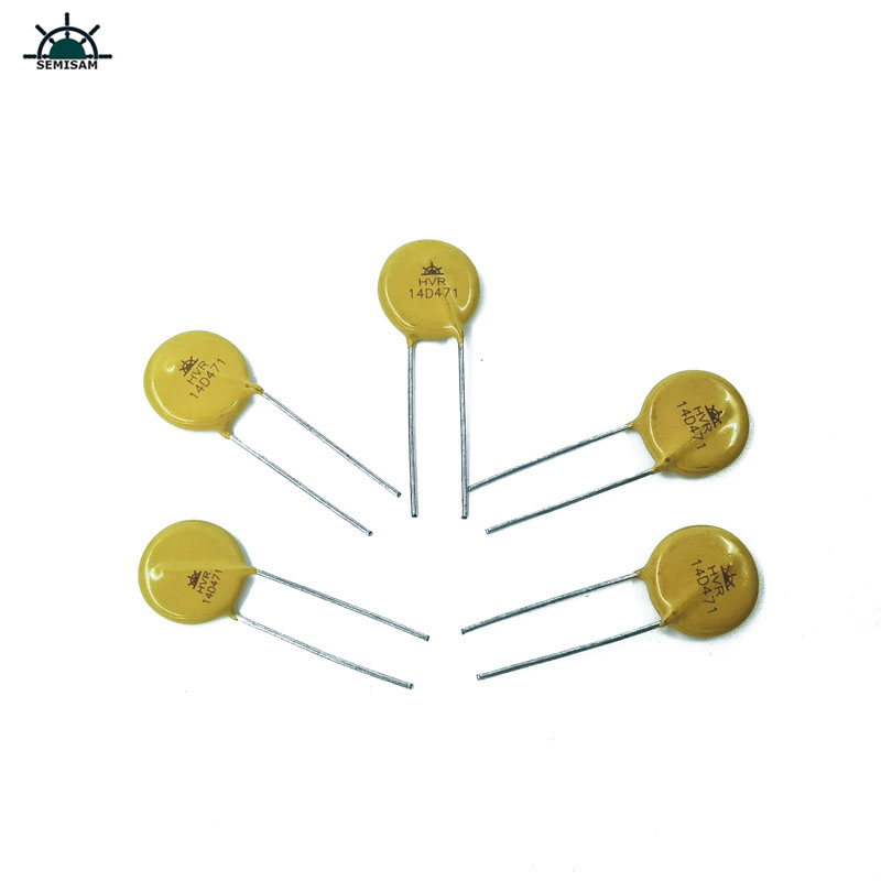 Chiny Elektronika Komponenty, Yellow MOP 14MM 14D471 470V Varistor Zov Varistor