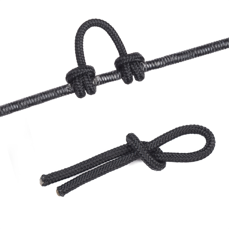 Elong Outdoor 280083 Łucznictwo D Pętle Liny 5 cali Łucznictwo Łucznictwo Porcja Wątek D Pętla Rope Release Materiał Nocking D Loop Rope String