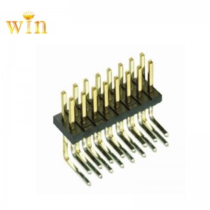 2x5p podwójny wiersz złączenagłówka kątowego