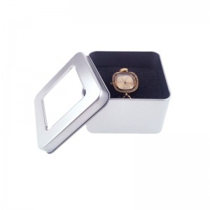 Square Tin Box (90 mm * 90 mm * 55mm)