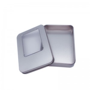 Prostokątna skrzynka cyny (115mm * 85mm * 22mm)