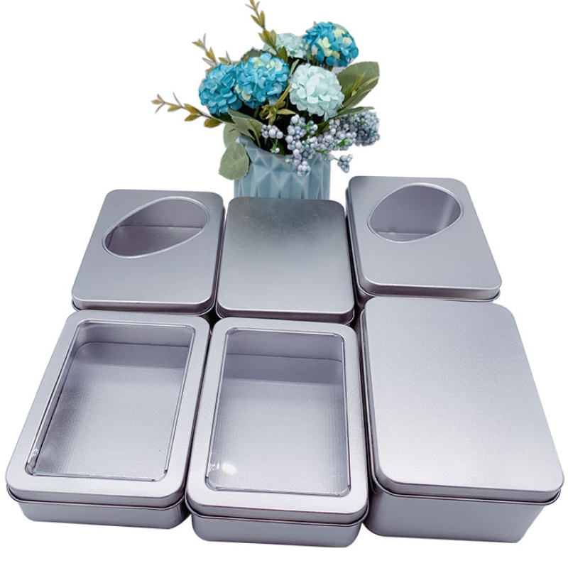 Prostokątne pudełko TIN (125 mm * 90 mm * 35 mm) Specjalne pudełko