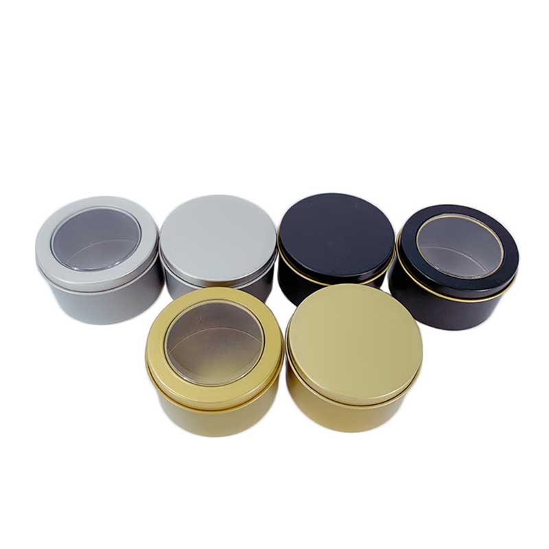4 Oz pachnąca świeca cyna 65 * 40mm