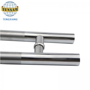 Konfigurowalnanowoczesna rura okrągłe rury h ze stalinierdzewnej przesuwne drzwi drzwi do łazienki akcesoria do drzwi prysznicowych