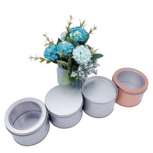 Candy Tin Box, Tea Deser Watch Iron Box Opakowanie (85mm * 60mm)