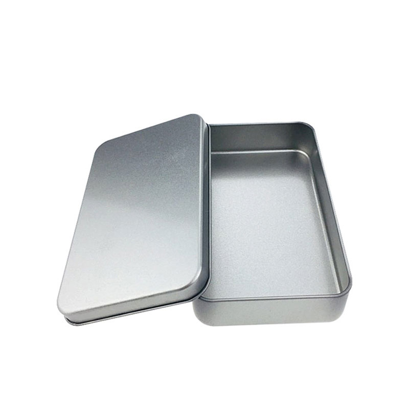 Pole frostowane metalowe pakowanie Prostokątna szczotka kosmetyczna Pudełko TINETLY 150 * 90 * 30mm