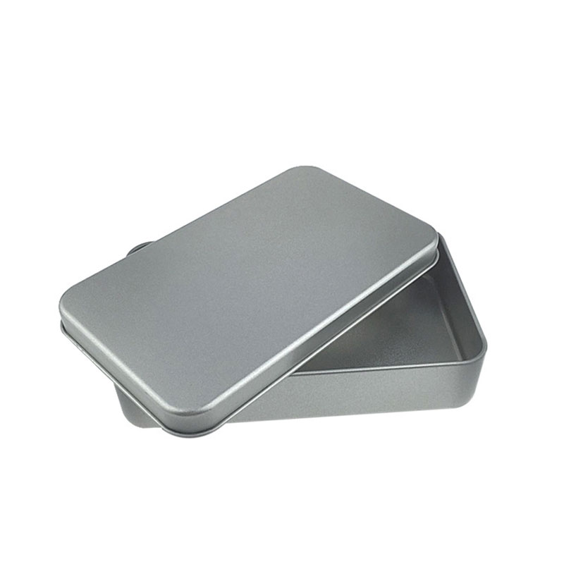 Pole frostowane metalowe pakowanie Prostokątna szczotka kosmetyczna Pudełko TINETLY 150 * 90 * 30mm