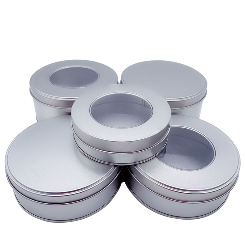 Factory Custom Round Ochrona środowiska Cyna Box Food Grade Can Can (120mm * 40mm) Słoik