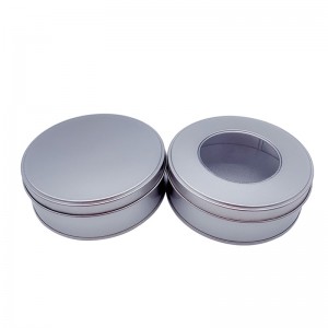 Factory Custom Round Ochrona środowiska Cyna Box Food Grade Can Can (120mm * 40mm) Słoik
