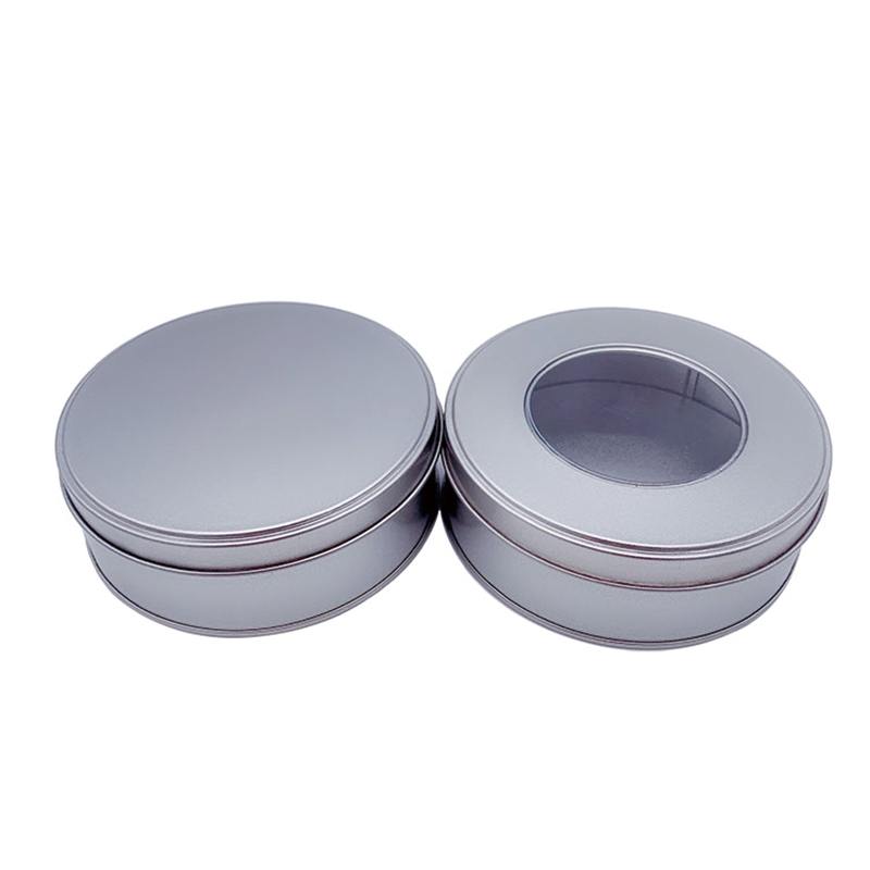 Factory Custom Round Ochrona środowiska Cyna Box Food Grade Can Can (120mm * 40mm) Słoik