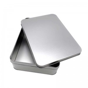 Frosted Metal Storage Box Bird Nest Prezent Pakowanie TIN Box 220 * 160 * 65mm