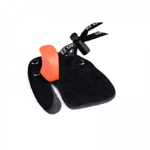 Elong Outdoor 42FT05 LH M Rozmiar Łucznictwo Palec Tab Palcowe Ochraniacze Finger Saver Leather Fotografowanie Kartana łuk Recurve