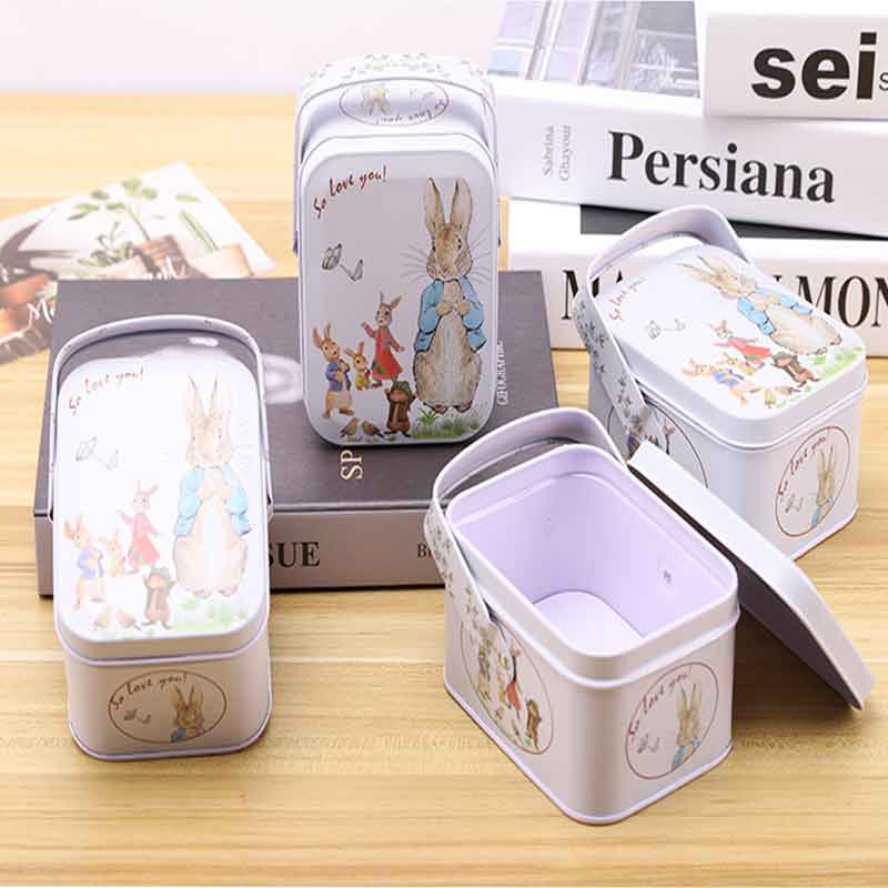 Cukierki Candy Candy Box Małe pudełko z uchwytem108 * 80 * 60mm