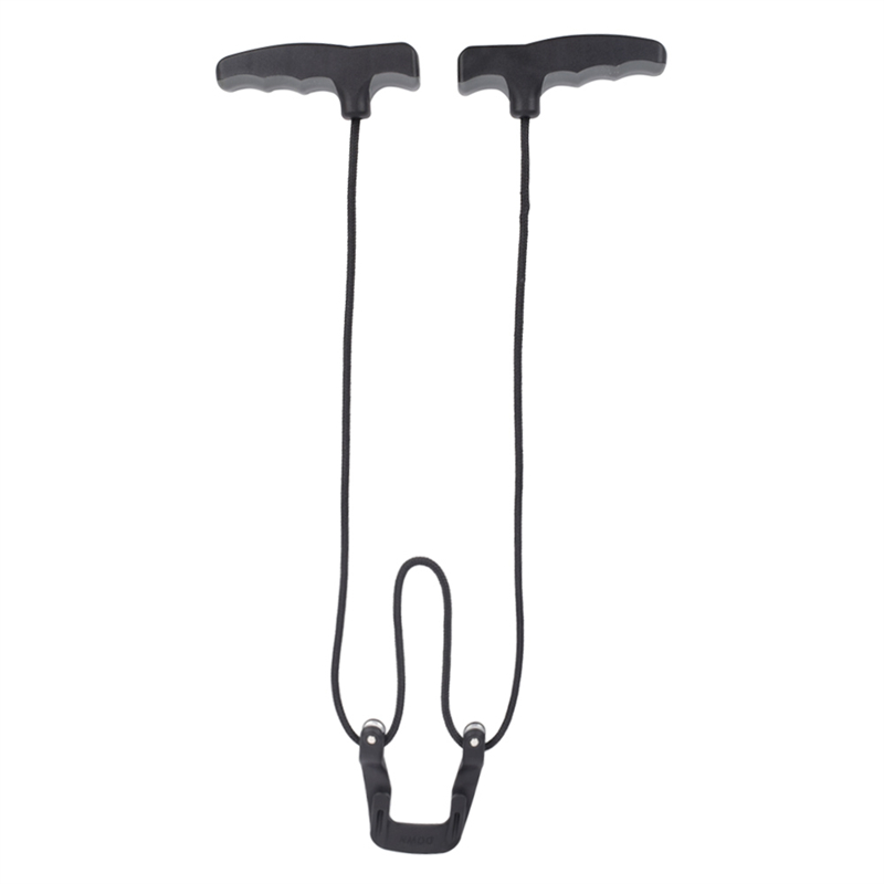 Nika Archery 454002-07 Crossbows Rope Podwójny uchwyt do łucznictwa Skrzelanie Crossbows Lina Cocker Aid Cocking String Tool