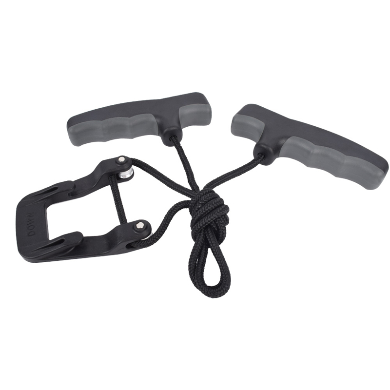 Nika Archery 454002-07 Crossbows Rope Podwójny uchwyt do łucznictwa Skrzelanie Crossbows Lina Cocker Aid Cocking String Tool