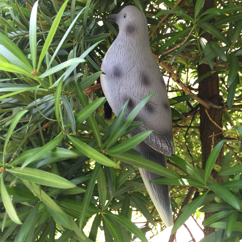 Symulacja 3D Turtledove Plastikowa Dove Polowanie Ptaki Outdoor Polowanie Decoy Przynęty Ozdoby Ozdoby