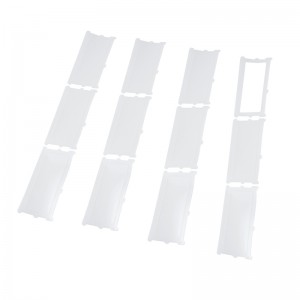 BOPU Dostawy Wodoodporna Podkładka silikonowa, Przejrzysty zasilacz Silikonowy Uszczelka, Uszczelnienie Izolacja Silikonowa Podkładka