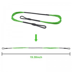 Elong Outdoor 280046-03 19.3inch 20 Strands Crossbow String Fluorescencyjny dla Cobra System ADder NR9