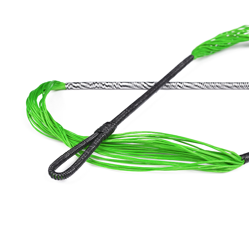 Elong Outdoor 280110-02 26.6inch 28 Strands String Crossbow Fluorescente Green Recurve Cross