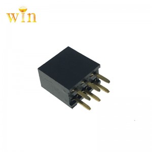 2,54mm Pitch 2x3P Connector Socket Header