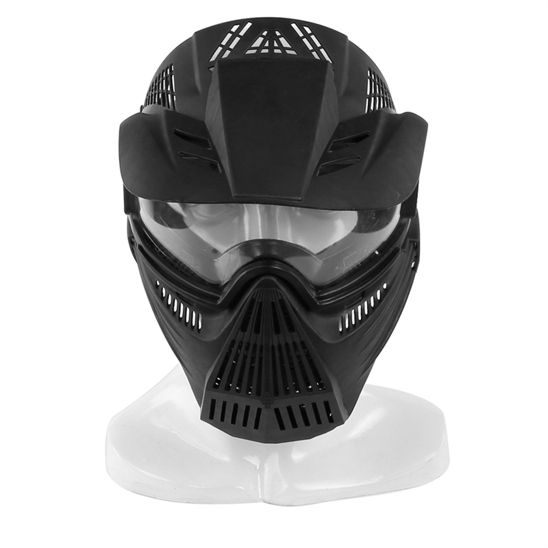 Elong Outdoor 44MA58-BK Airsoft Mask CS Gra Tactical Maski Pełna twarz Airsoft Chronić ochronę twarzy