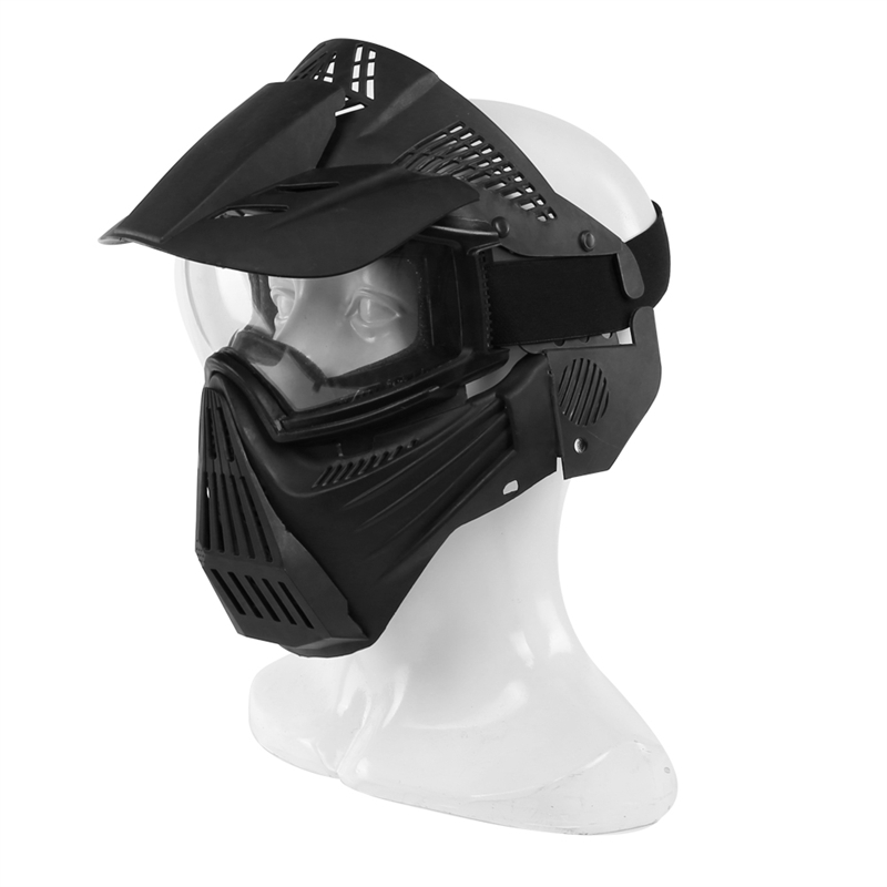 Elong Outdoor 44MA58-BK Airsoft Mask CS Gra Tactical Maski Pełna twarz Airsoft Chronić ochronę twarzy