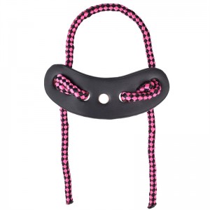 Elong Outdoor 470019 Slingnanadgarstek Różowy Kolor Skórzany Metalowy Gromet Łucznictwo Związek Bow Fotografowanie Używanie