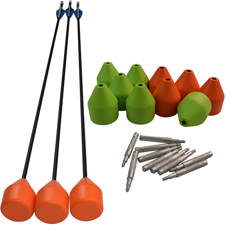 Elong Outdoor 157943 Pianka strzałka głowa CS Gra Glue-in Łucznictwo Gąbka Gąbka Arrowhead Piam Porady dotyczące strzelania do łucznictwa