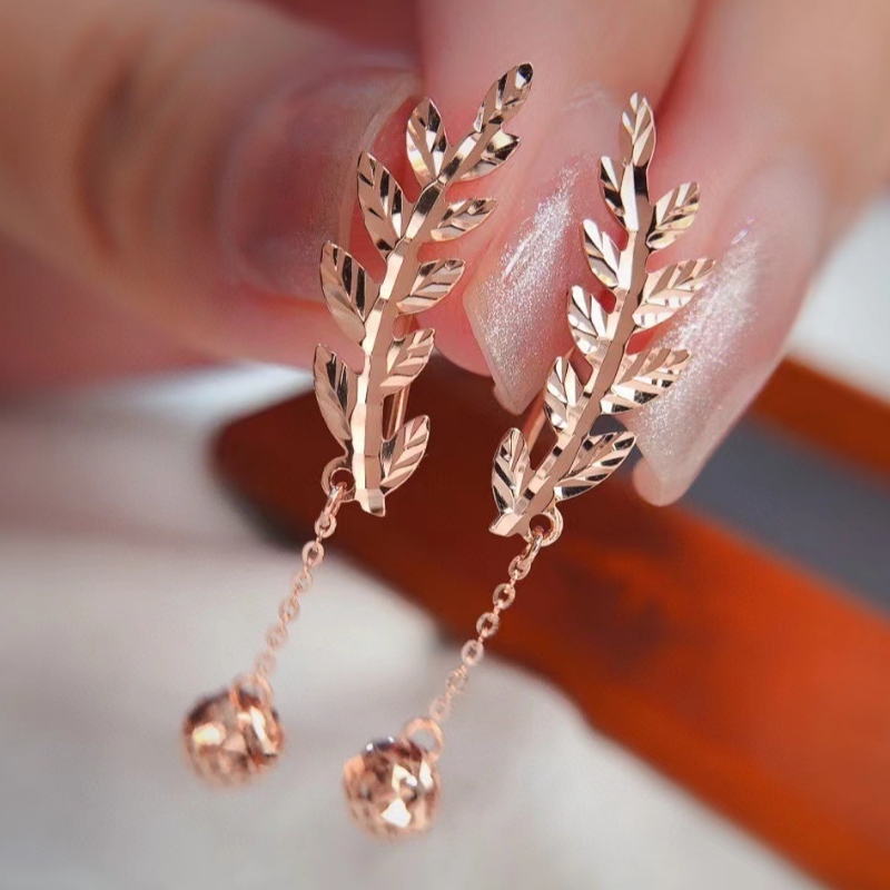 Tuochen Jewelry Custom 18k Rose/yellow Gold Fashion Kolring Hoops Zestaw do prezentu