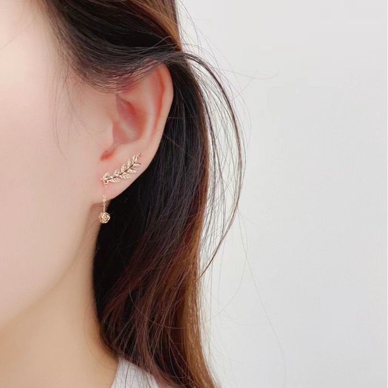 Tuochen Jewelry Custom 18k Rose/yellow Gold Fashion Kolring Hoops Zestaw do prezentu