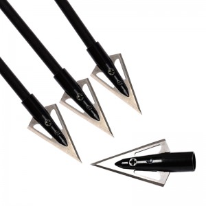 Nika Archery 15B004 3 Blade 125 Ziarno Broadheads do łucznictwa Kostki Strzałki Strzałki Śrubowe Polowanie