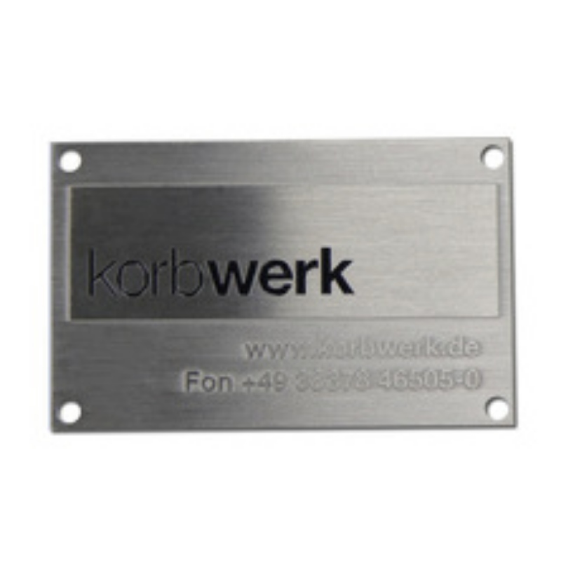 Hurtownie Metal Logo Grawerowane Winda Znamienny tabliczkaniestandardowa kwas wytrawiony stalnierdzewna Data Nazwa Platforma sprzedaży