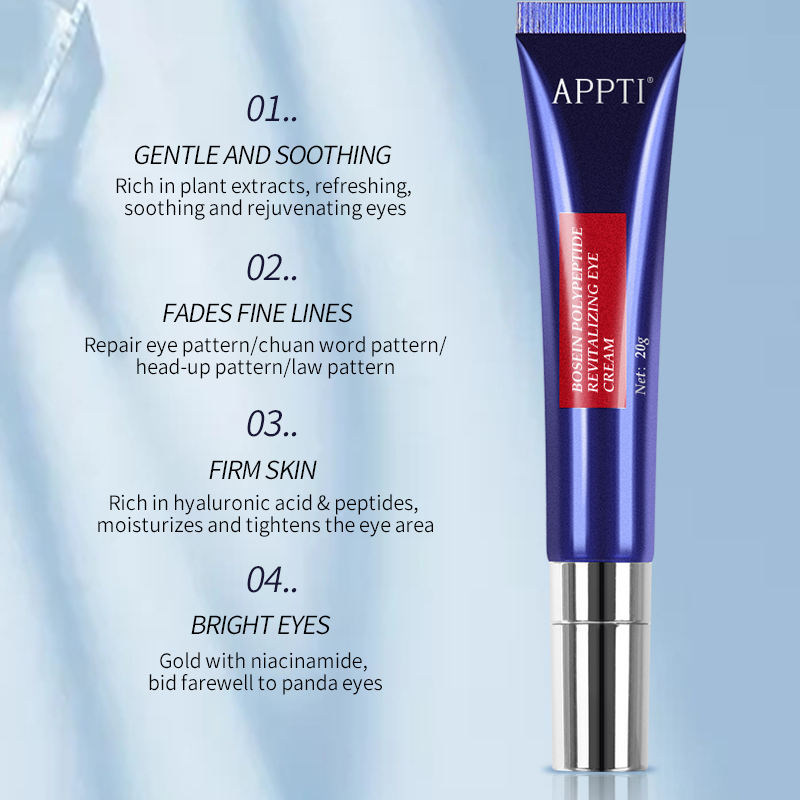 Prywatna etykieta Appti Nawilżająca Anti-Wrinkle Cream Cream Aplikator Bosein Polipeptyd Rewitalizujący Krem