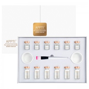 Koreańska gorąca sprzedaż maska ​​proszek wybielanie anty zmarszczek hydro jebly maski zestaw proszek